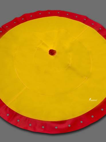 Toile filtrante conçue pour équiper des filtres à disques dans les procédés industriels de séparation solide-liquide.