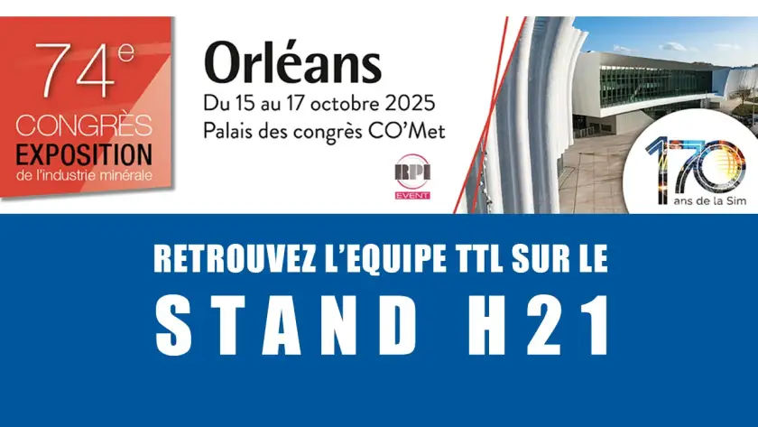 74e édition du Congrès-Exposition de l'industrie minérale Orléans 2025
