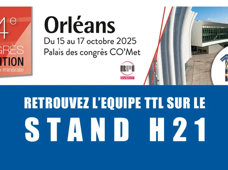 74e édition du Congrès-Exposition de l'industrie minérale Orléans 2025